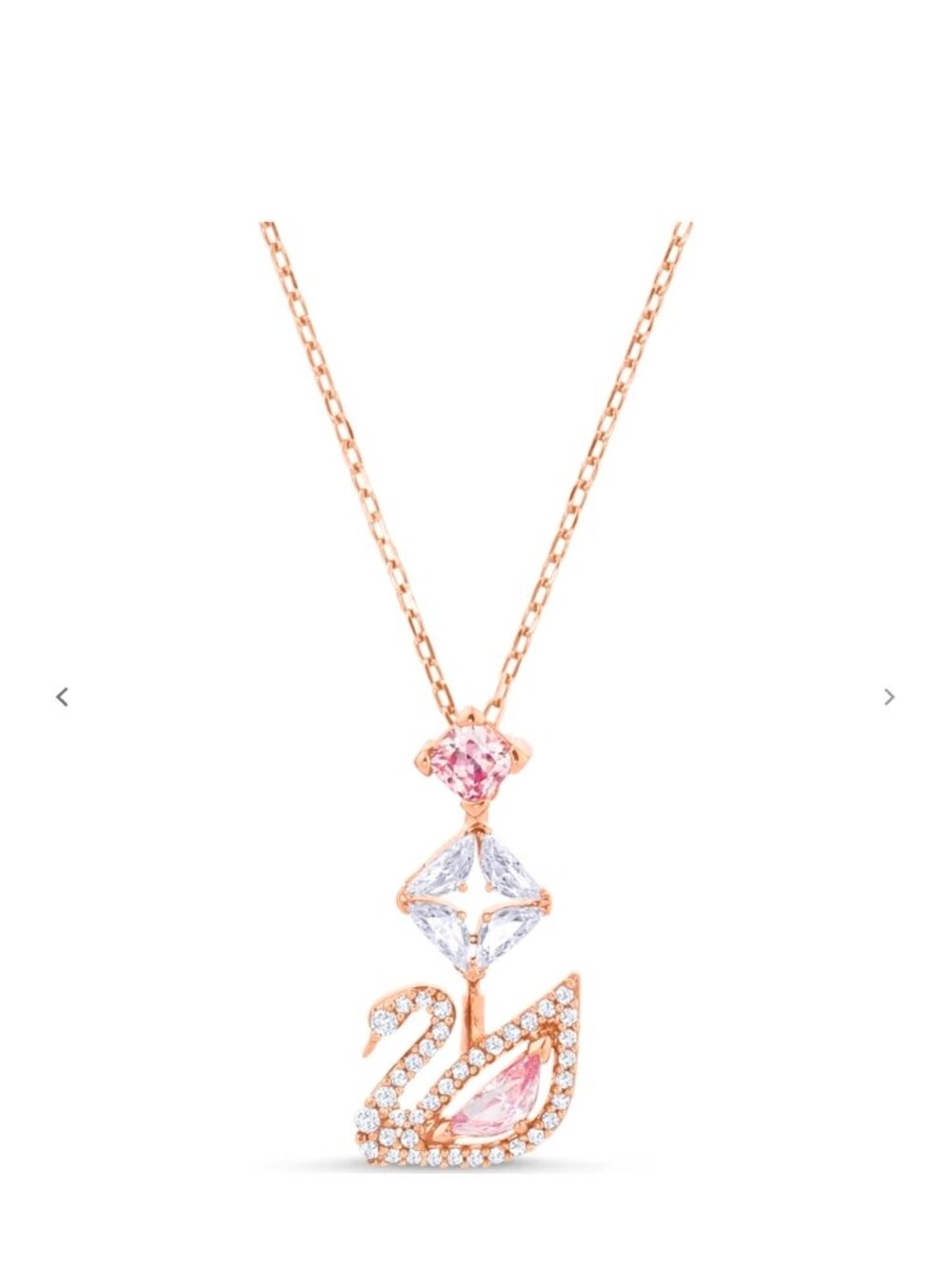 Swarovski Swan Necklace